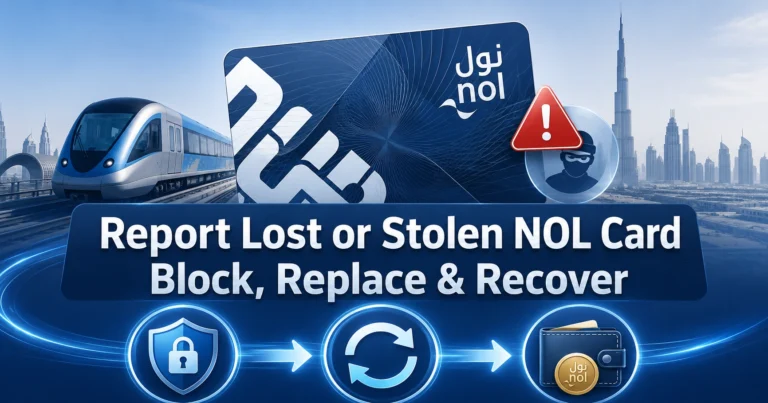 Report Lost or Stolen NOL Card